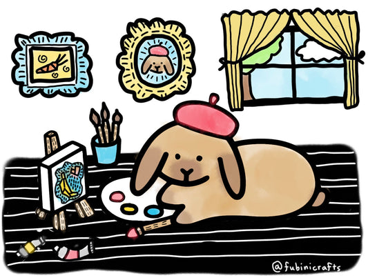 Artist Bunny (published 2/2/2025)