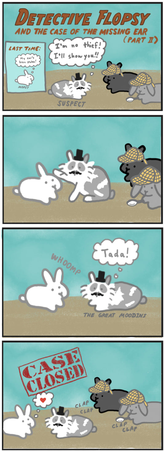 Detective Flopsy and the Case of the Missing Ear (Part 2) Comit (published 11/13/2022)