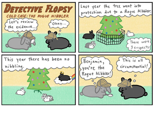 Detective Flopsy Cold Case: The Rogue Nibbler Comic (published 12/16/2023)