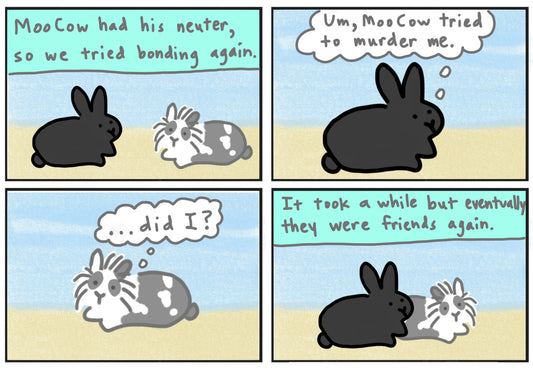 Moocow's story part 4 friends again comic (published 9/17/2023)