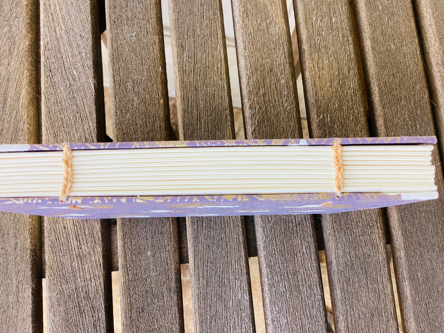 Purple & Gold Bunny Journal