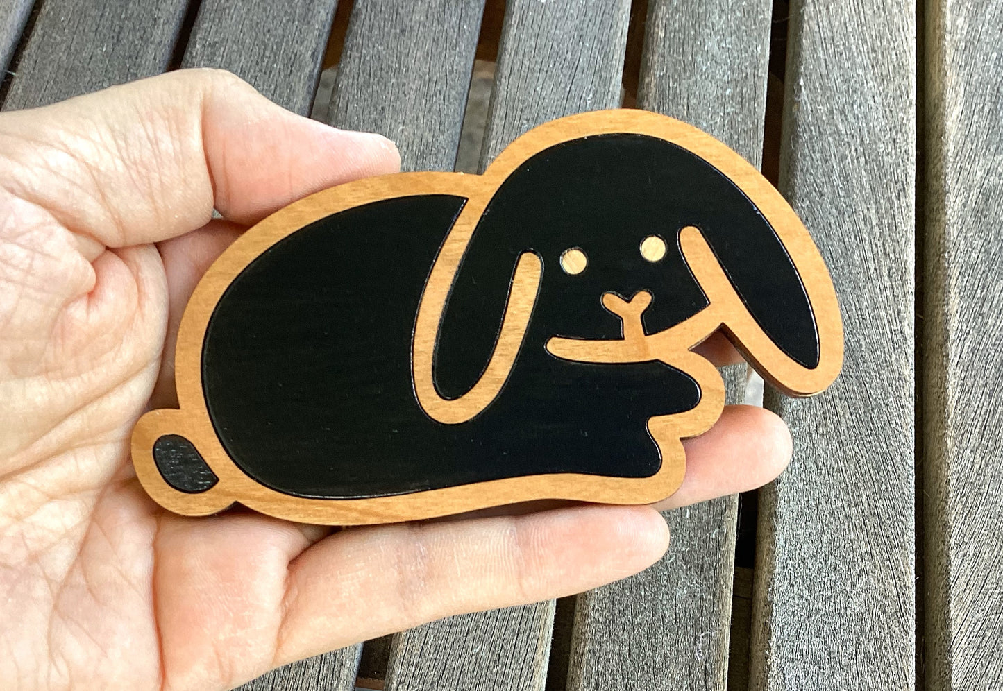 Custom Big Bunny Magnet (One)