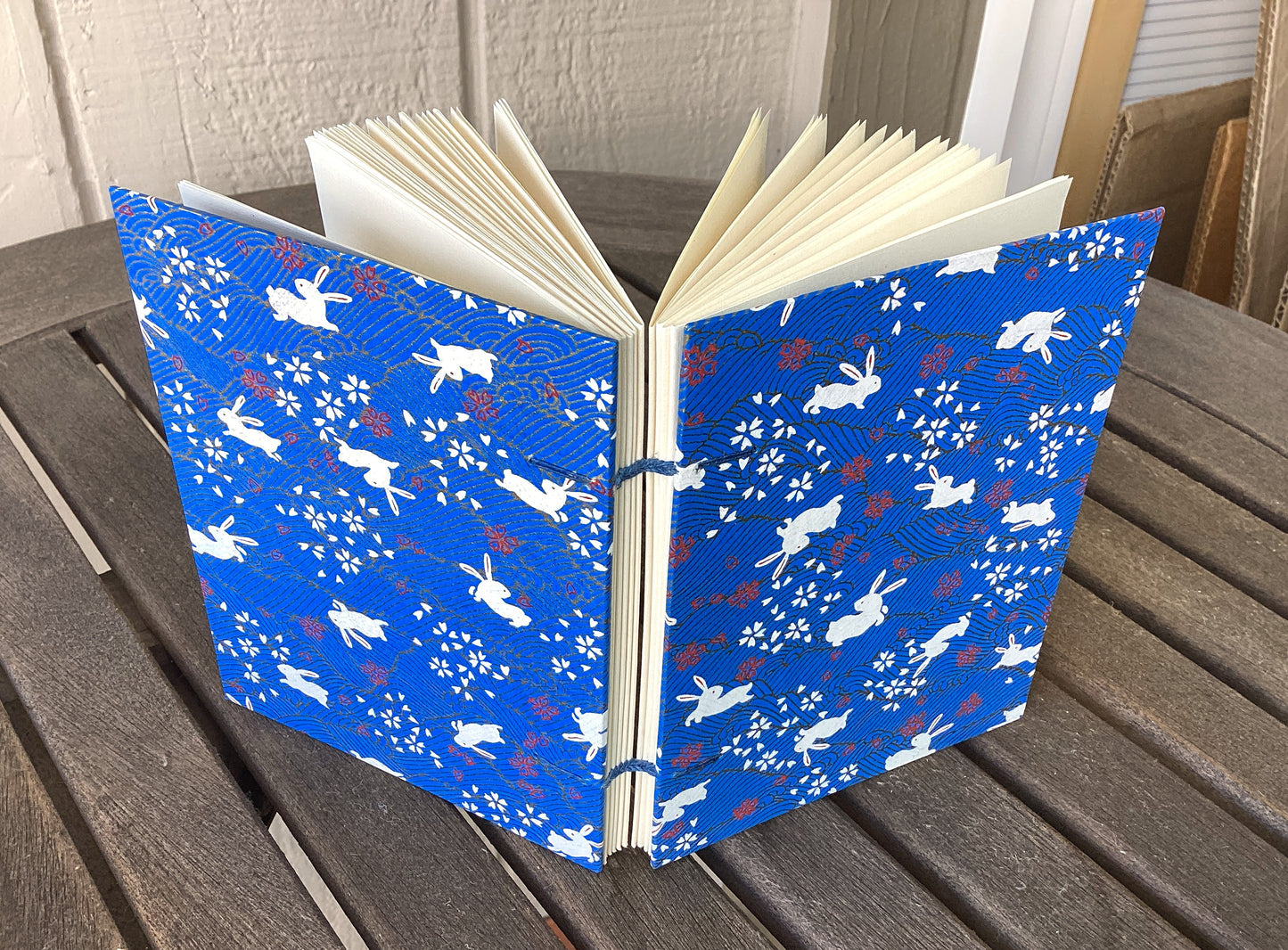 Blue Bunny & Waves Journal