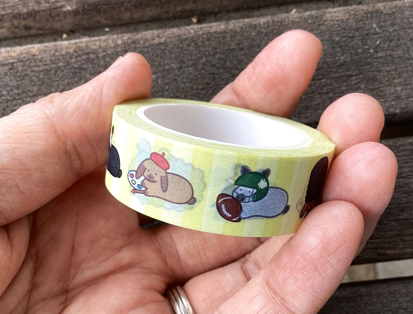 Bunnies with Hats Volume 3 Washi Tape 15mm x 10m