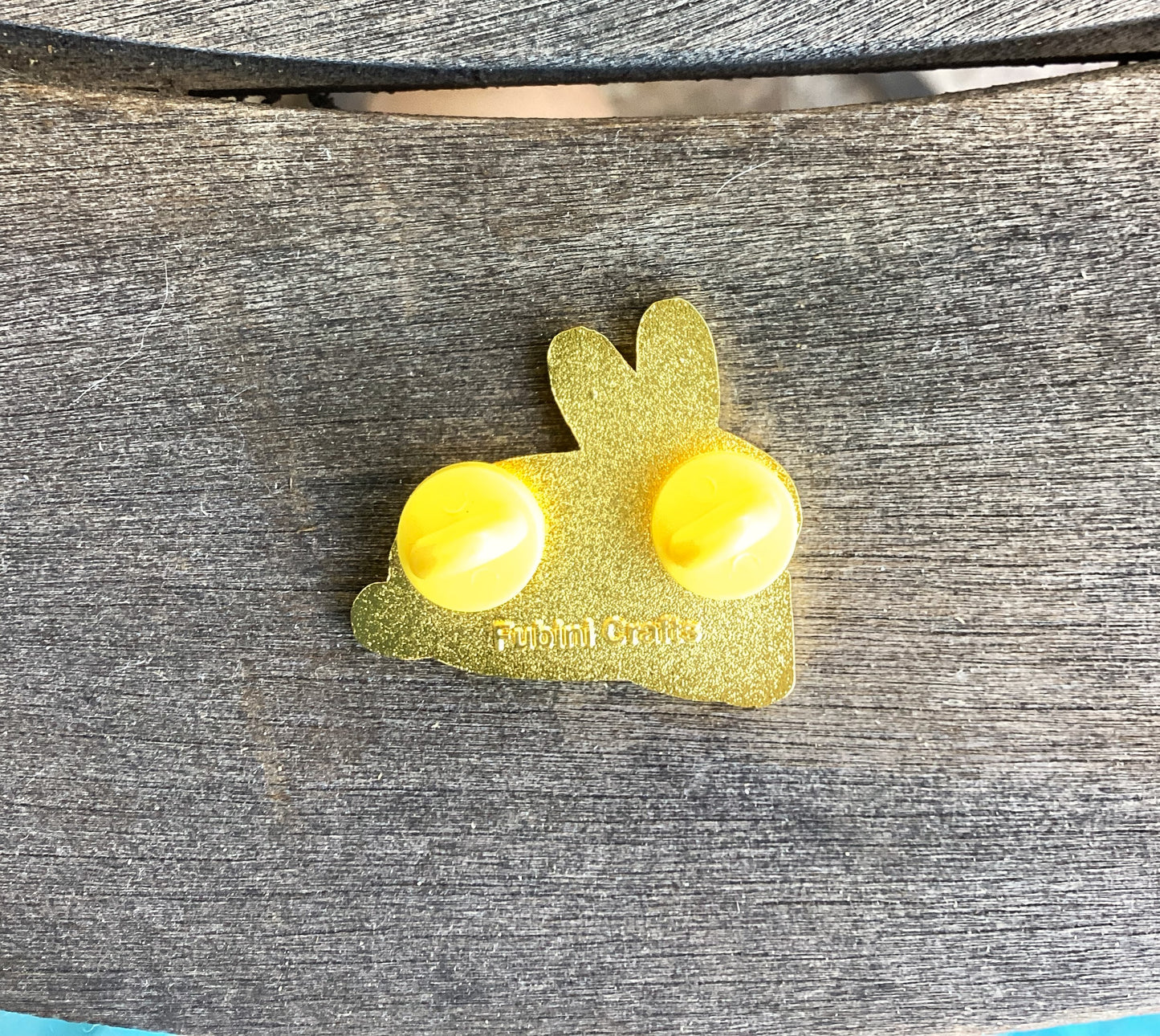 Mummy Bunny Halloween Enamel Pin
