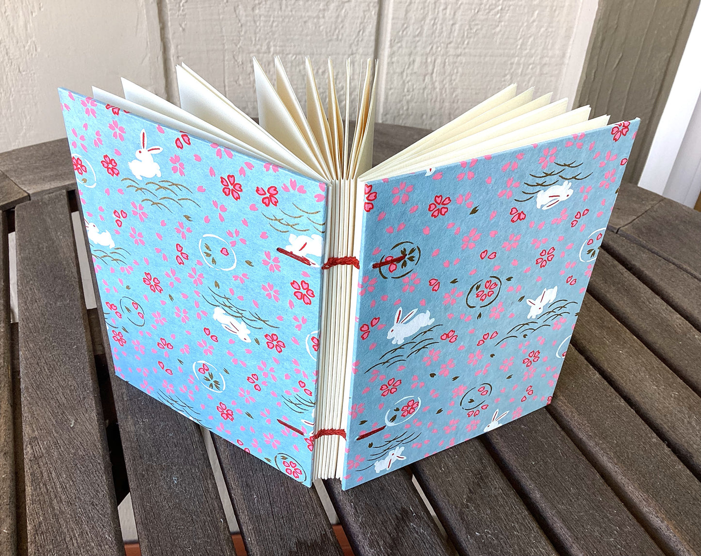 Light Blue Bunny Journal