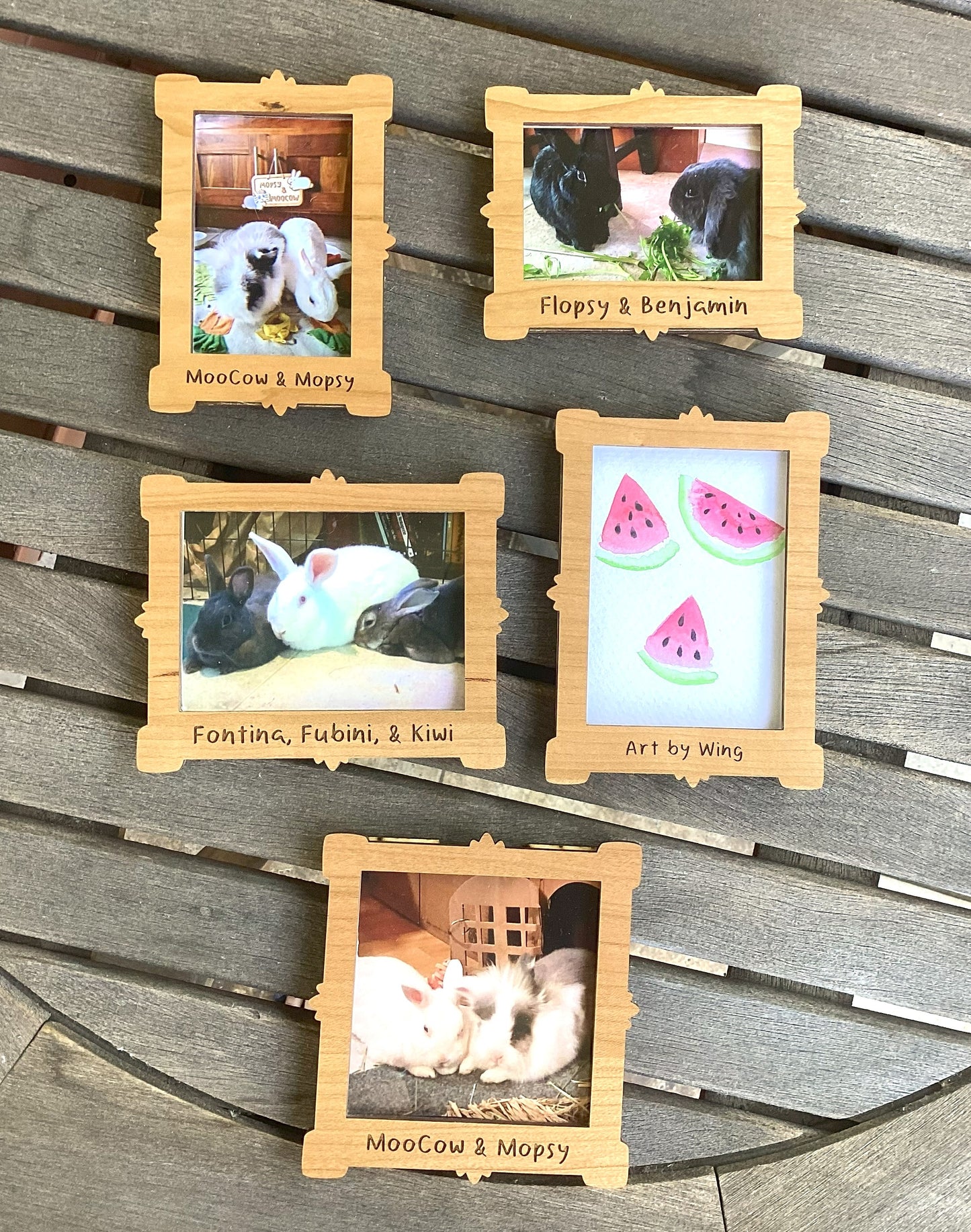 Personalized Mini Photo Frame Magnet