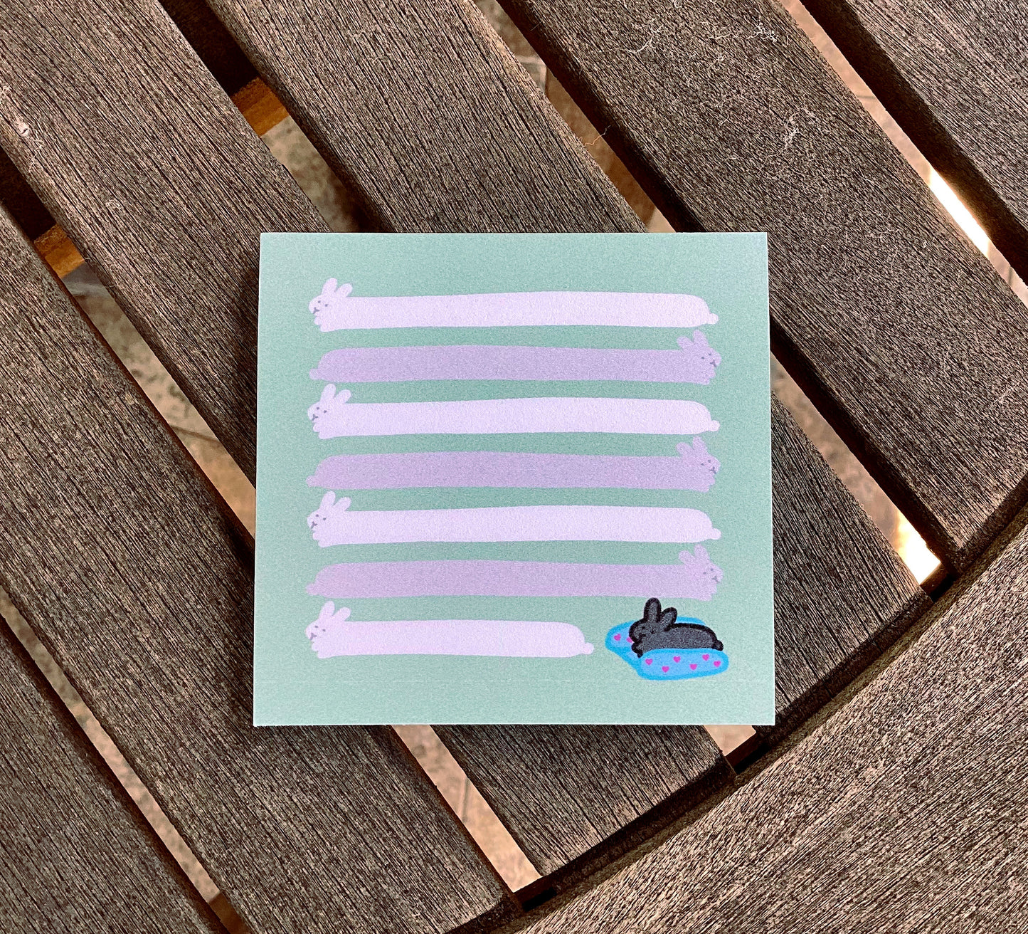 Long Buns Post-It Notes