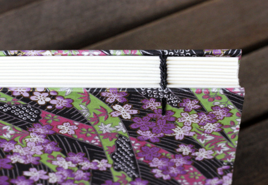 Purple Green Black Japanese Journal