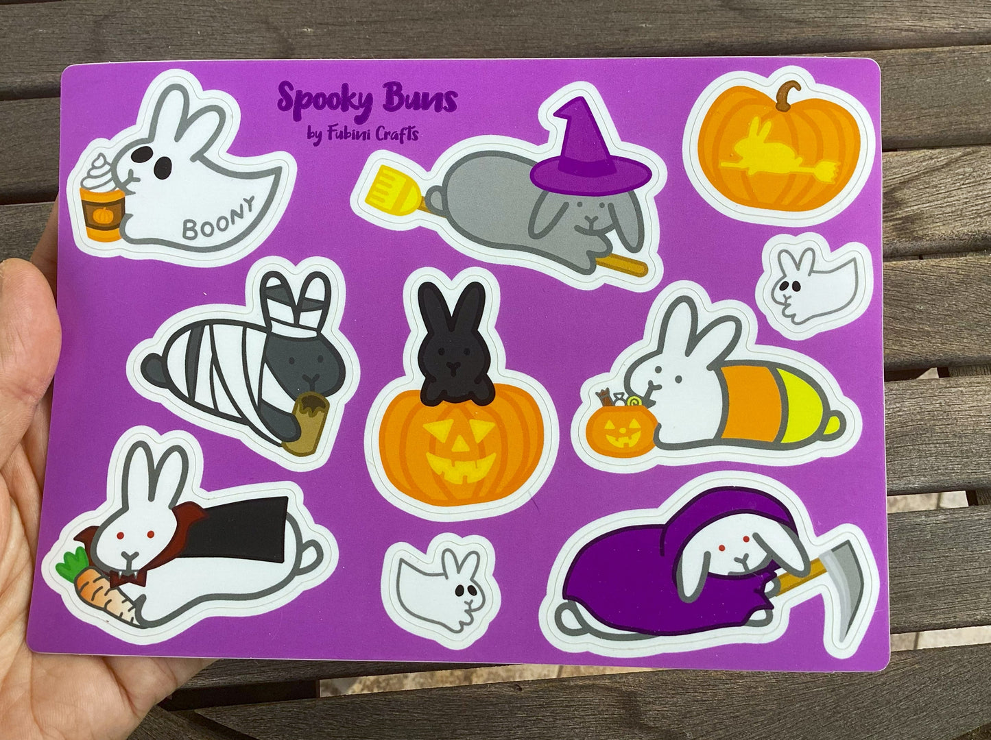 Spooky Buns Sticker Sheet
