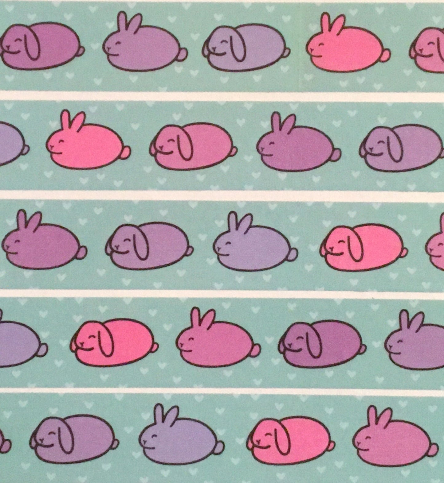 The Bun Loaf Life Pastel Washi Tape 15mm x 10m
