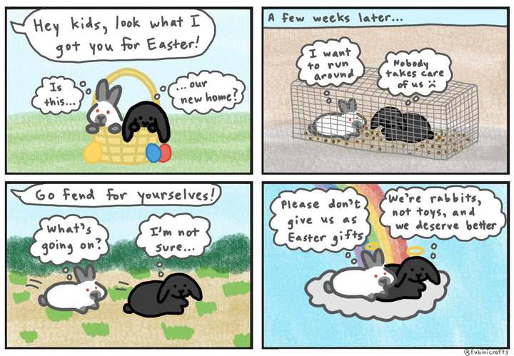 Comic Easter Rabbits Bunny Comics by Fubini Crafts – Page 5