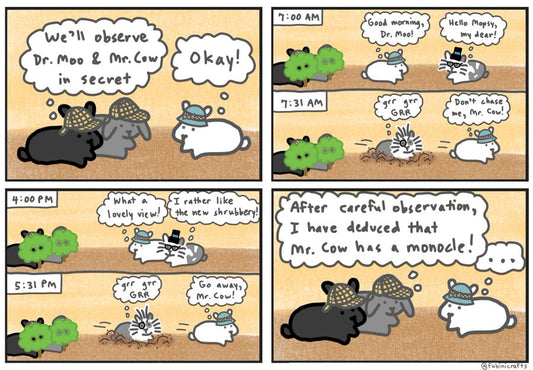 The Strange Case of Dr. Moo & Mr. Cow part 2 comic (published 10/20/2024)
