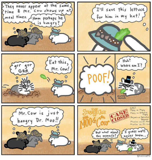 The Strange Case of Dr. Moo & Mr. Cow part 3 comic (published 10/27/2024)