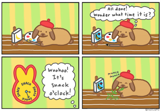 Artist Bunny Comic