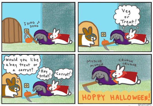 Halloween Bunny Comic