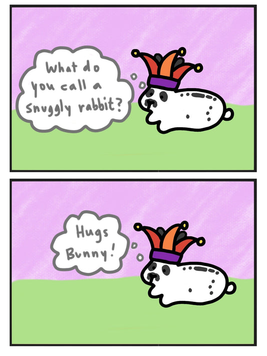 Jester Bunny Comic (published 6/22/2023)