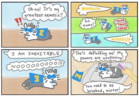 Super Moo's greatest nemesis comic (published 4/21/2024)