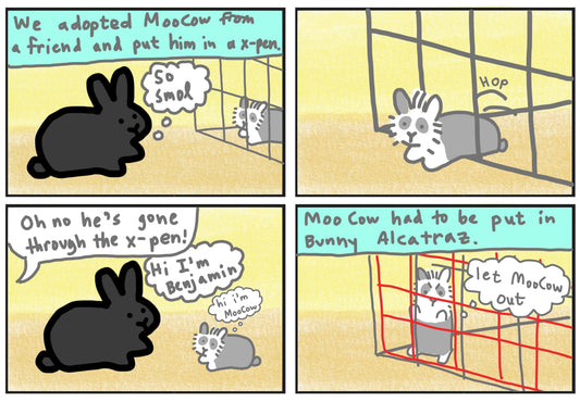 Moocow's story part 1 comic (published 8/26/2023)