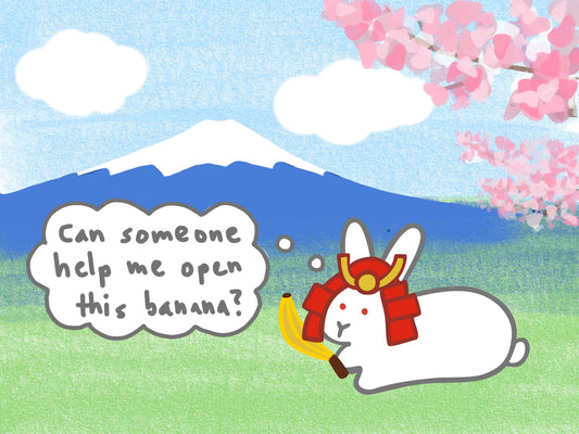 Samurai Hat Bunny Comic (published 5/16/2023)