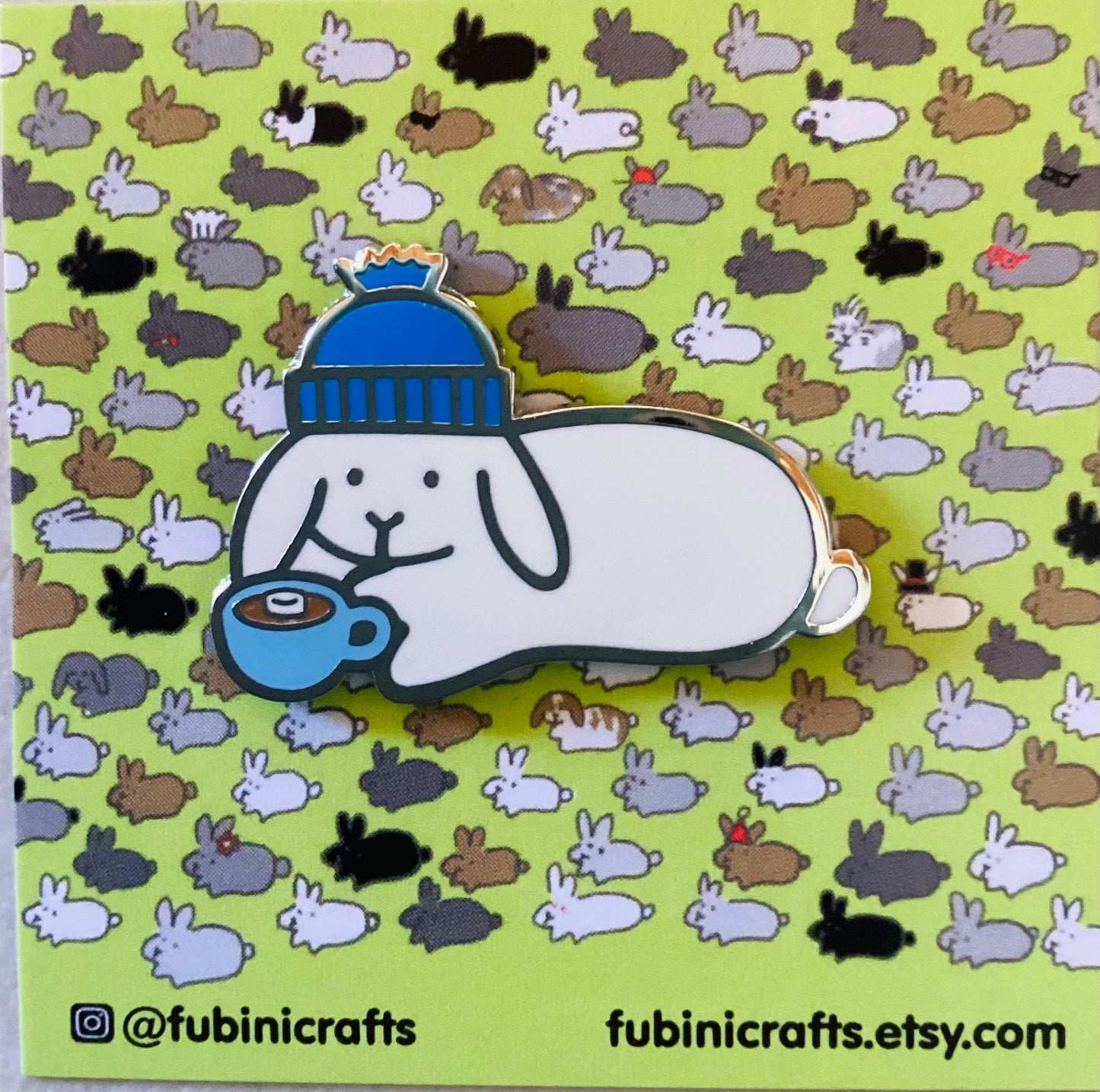 Beanie Bunny Pin