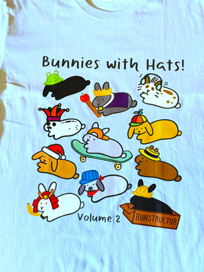 T-shirt - Bunnies with Hats Volume 2