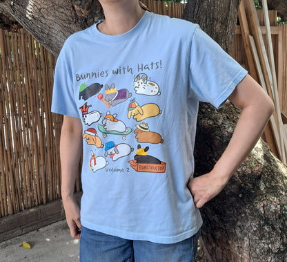 T-shirt - Bunnies with Hats Volume 2