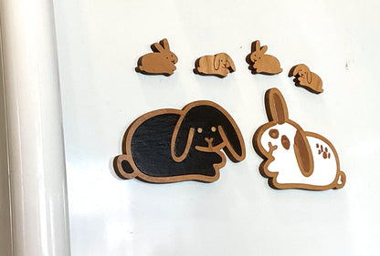 Custom Big Bunny Magnet (One)