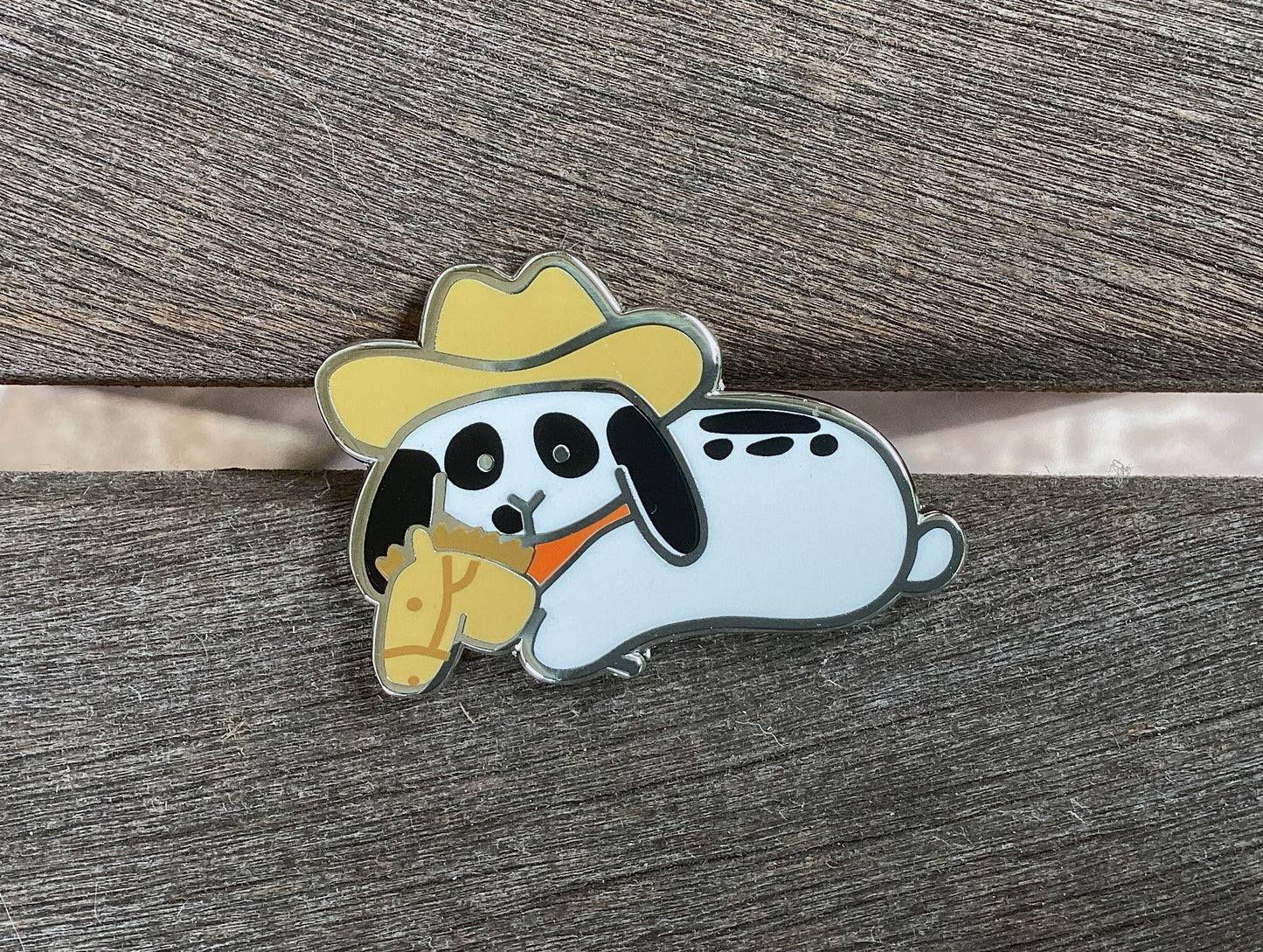 Cowboy Bunny Pin