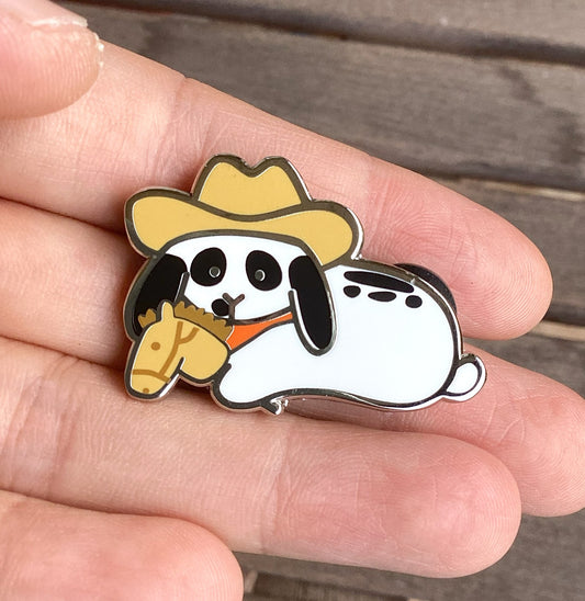 Cowboy Bunny Pin