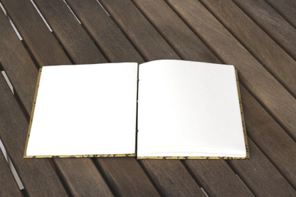 Gold & Black Handmade Journal