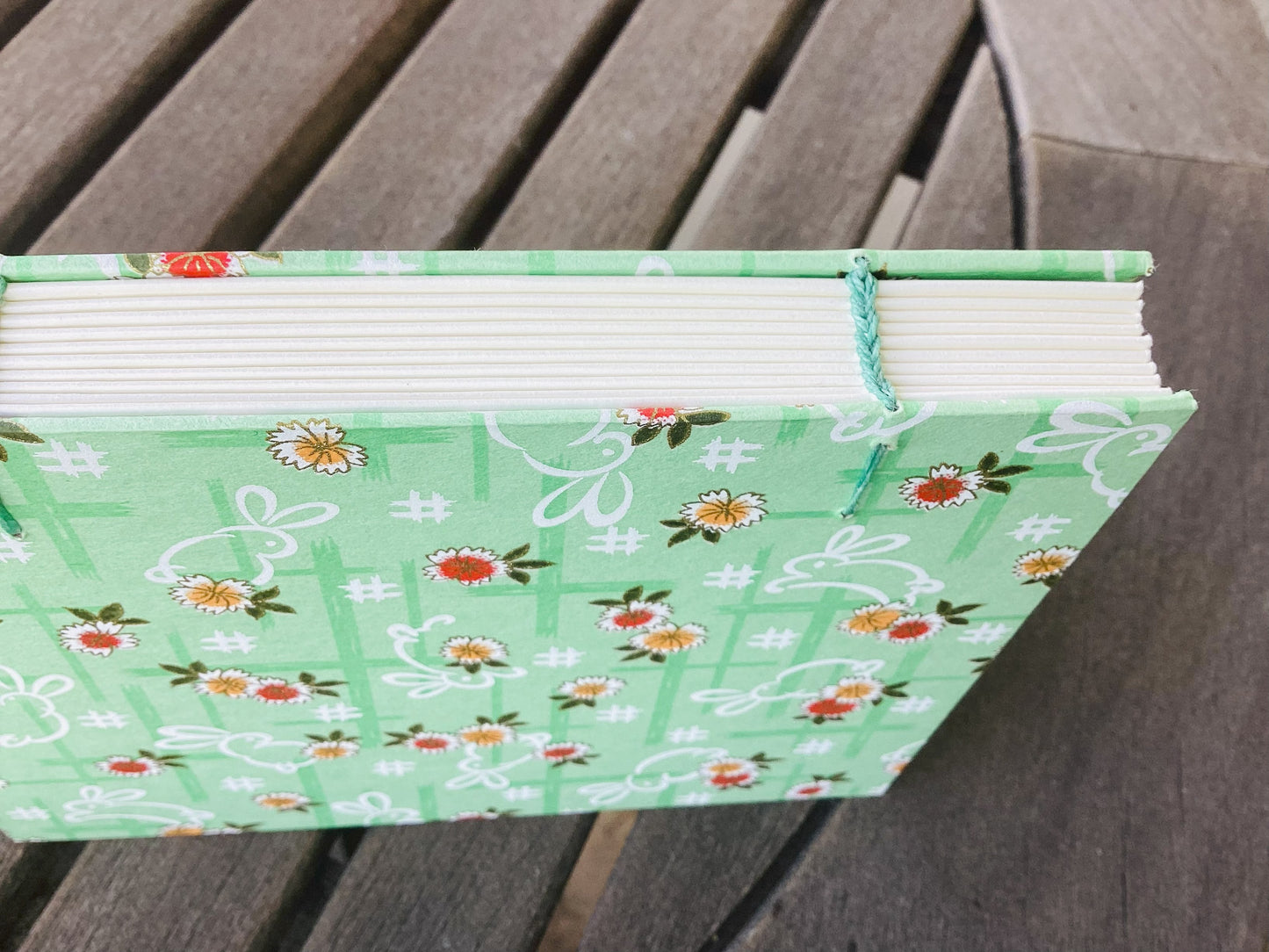 Light Green Bunny Rabbit Journal