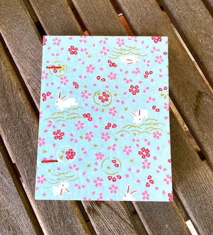 Light Blue Bunny Journal