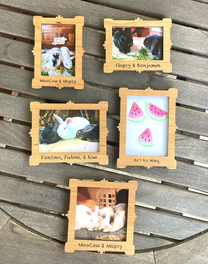 Personalized Mini Photo Frame Magnet