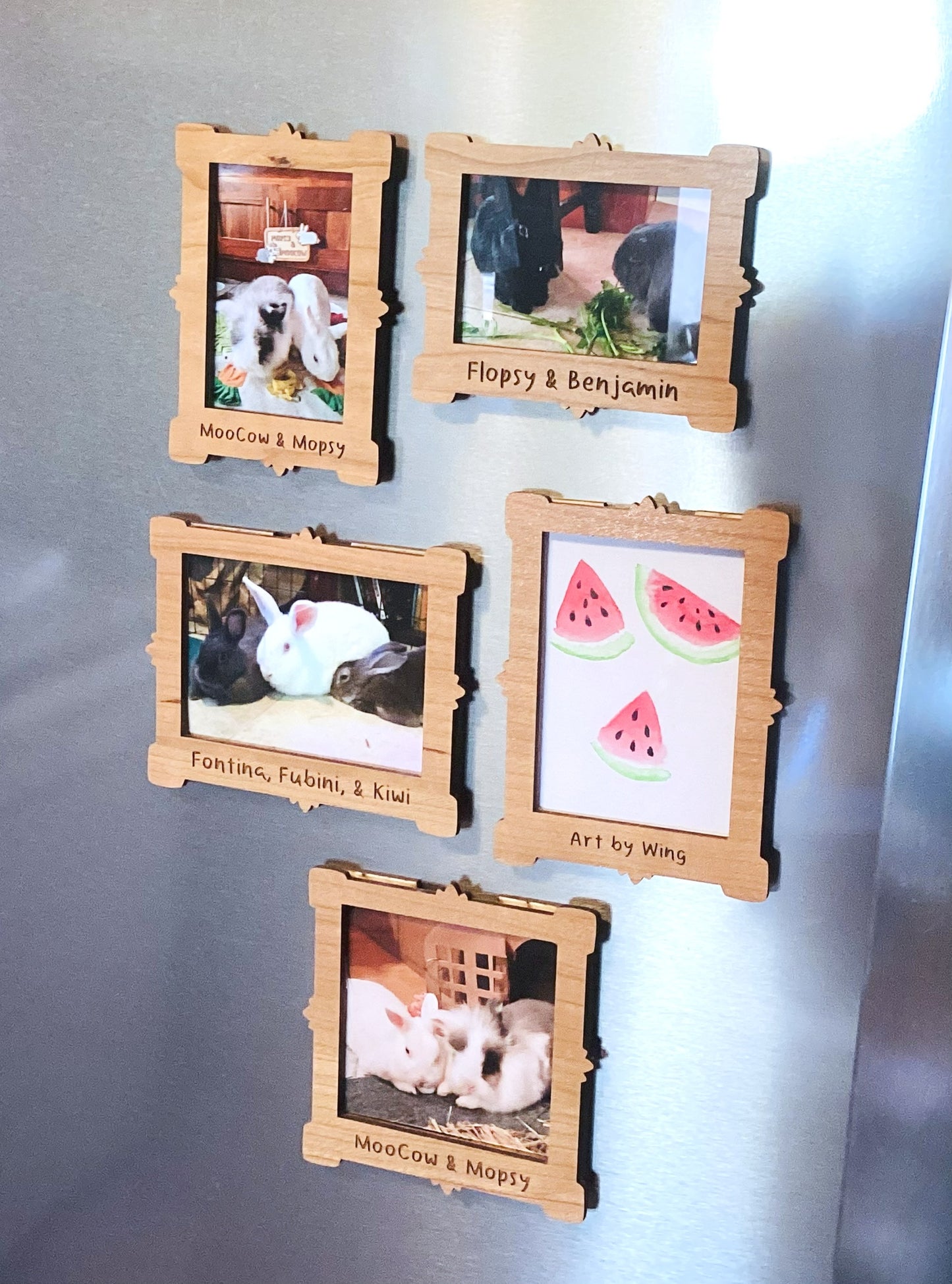 Personalized Mini Photo Frame Magnet