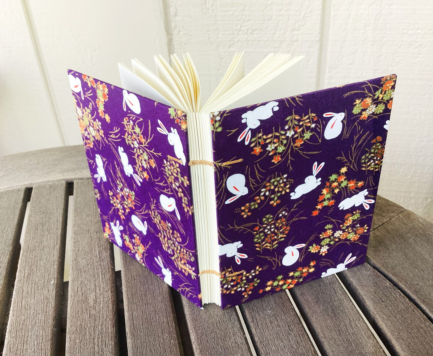 Purple Bunny Rabbit Journal