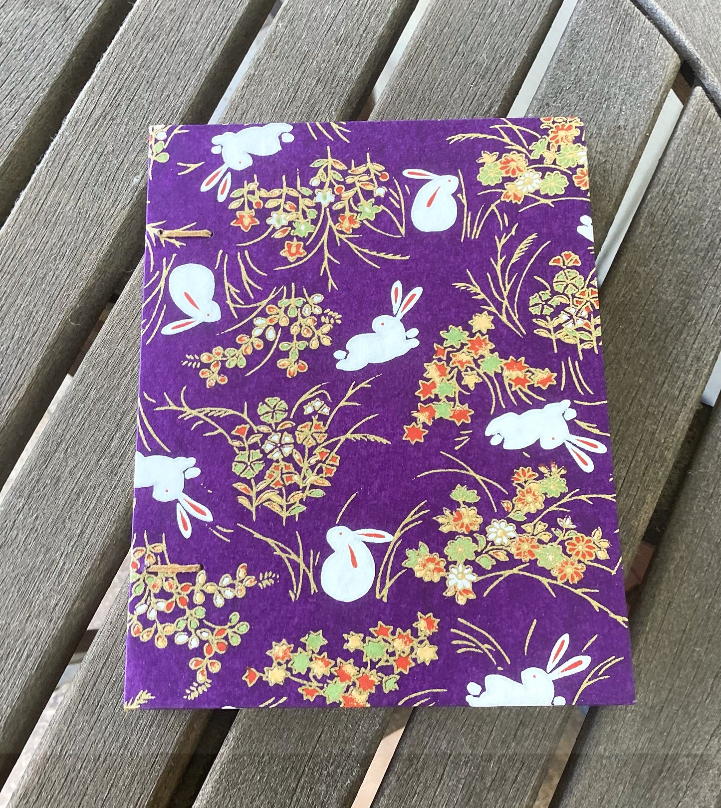 Purple Bunny Rabbit Journal