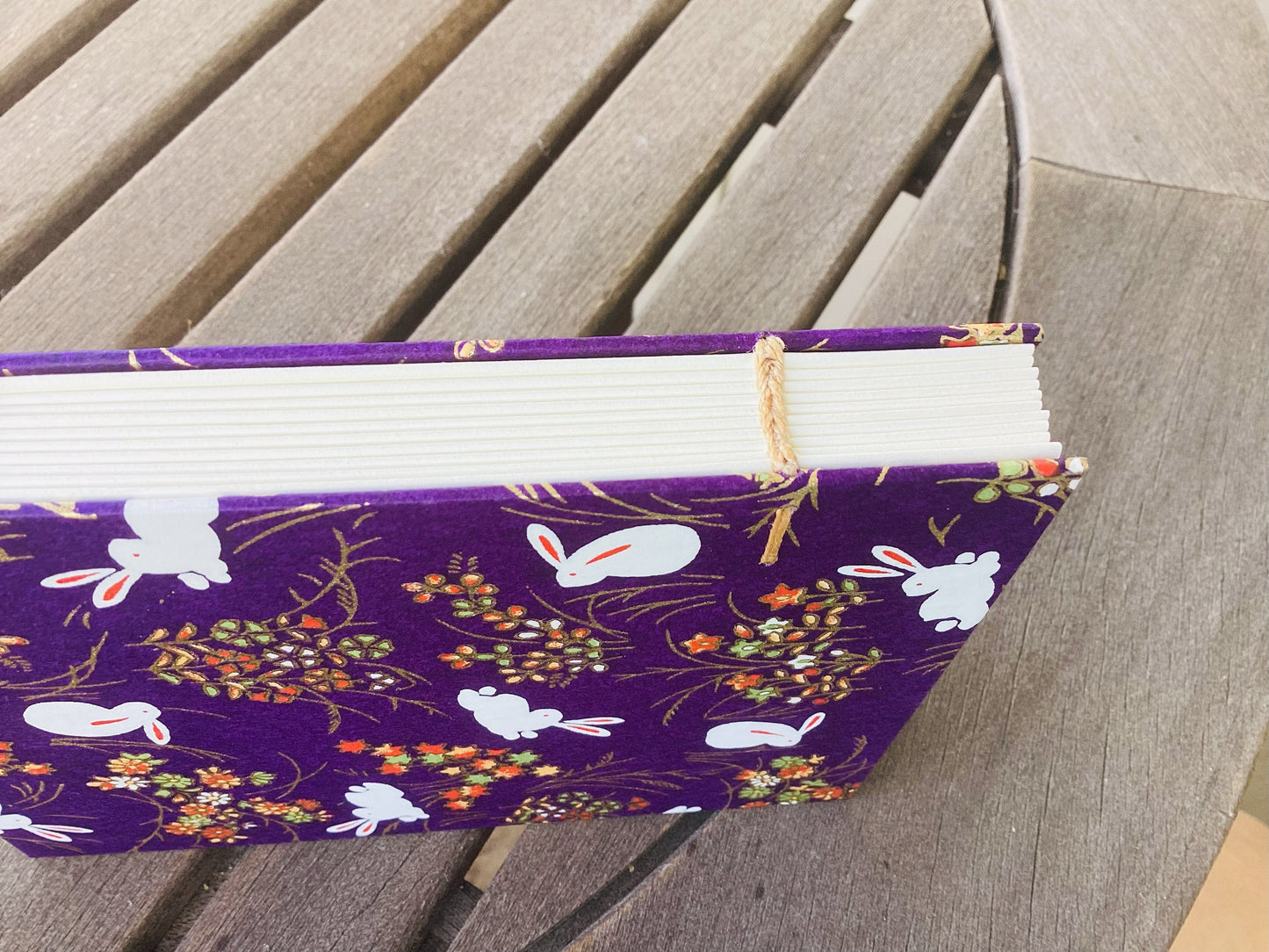 Purple Bunny Rabbit Journal