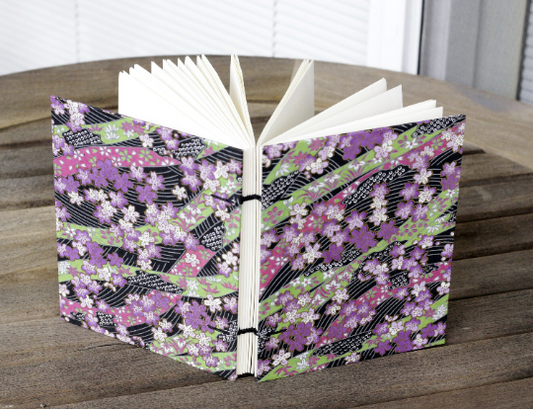 Purple Green Black Japanese Journal