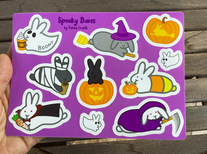 Spooky Buns Sticker Sheet