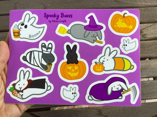Spooky Buns Sticker Sheet