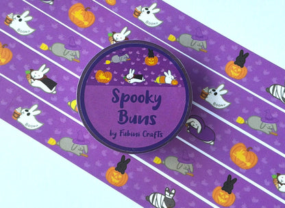 Spooky Buns Washi Tape 15mm x 10m