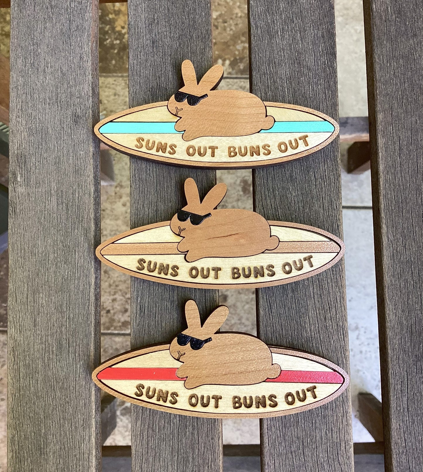 Suns Out Buns Out Magnet (One)