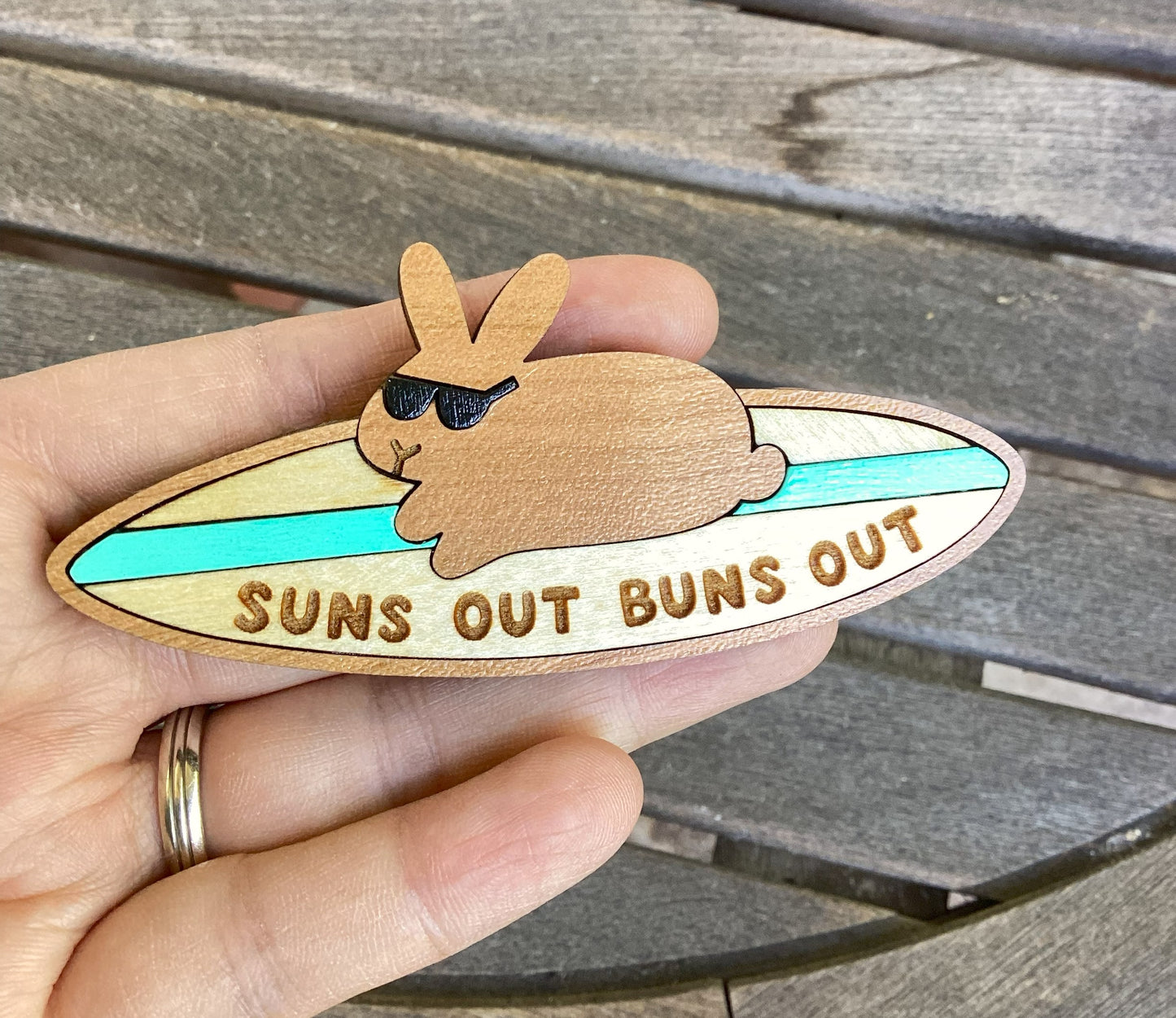 Suns Out Buns Out Magnet (One)