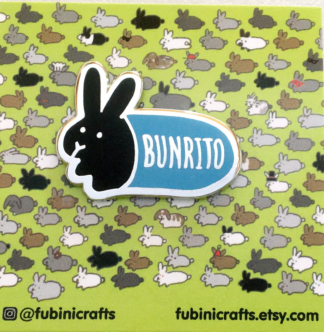 Bunrito Rabbit Pin