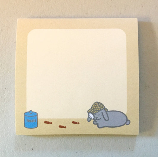 Detective Flopsy Post-It Notes