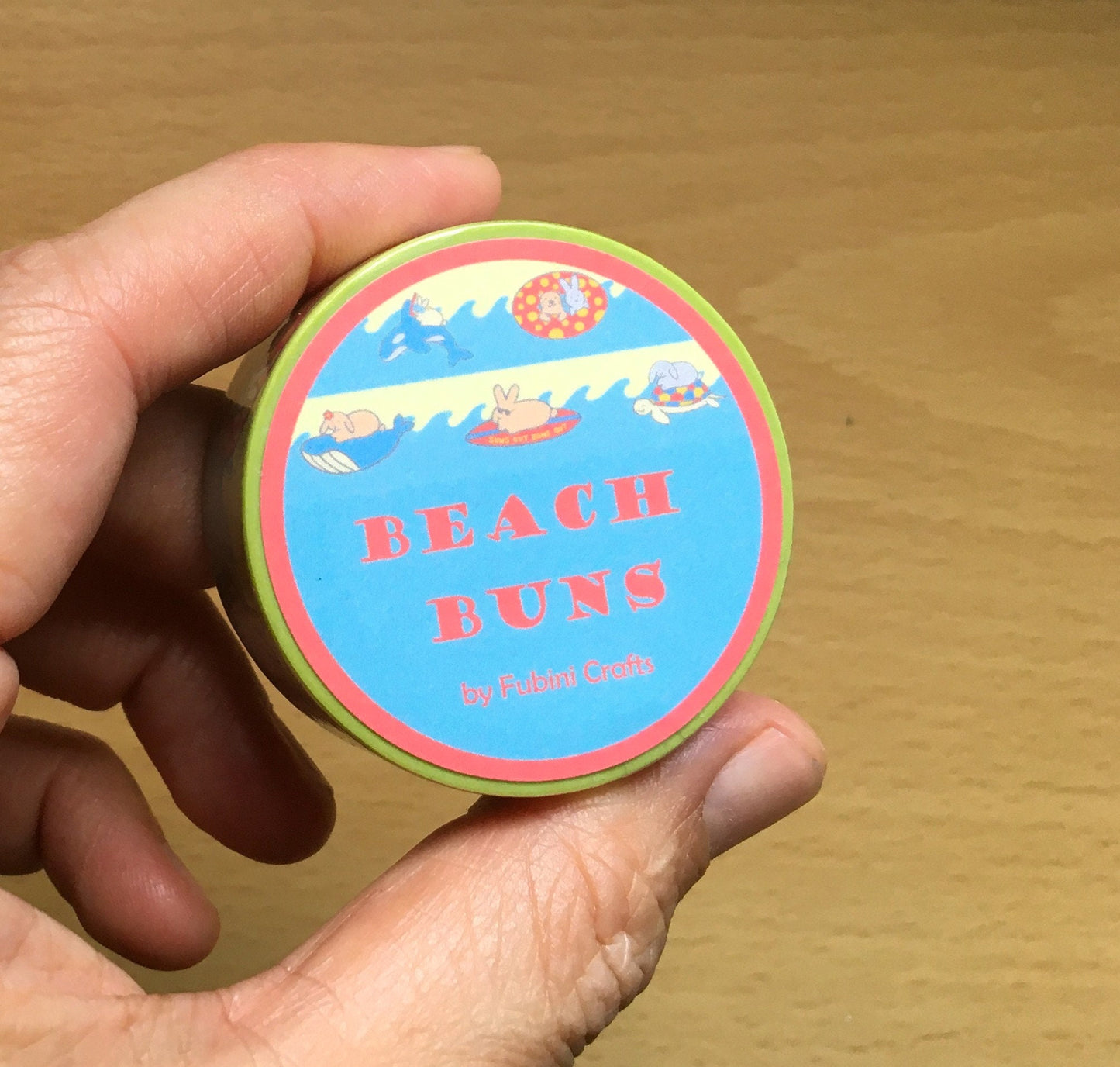 Beach Buns Washi Tape 15mm x 10m