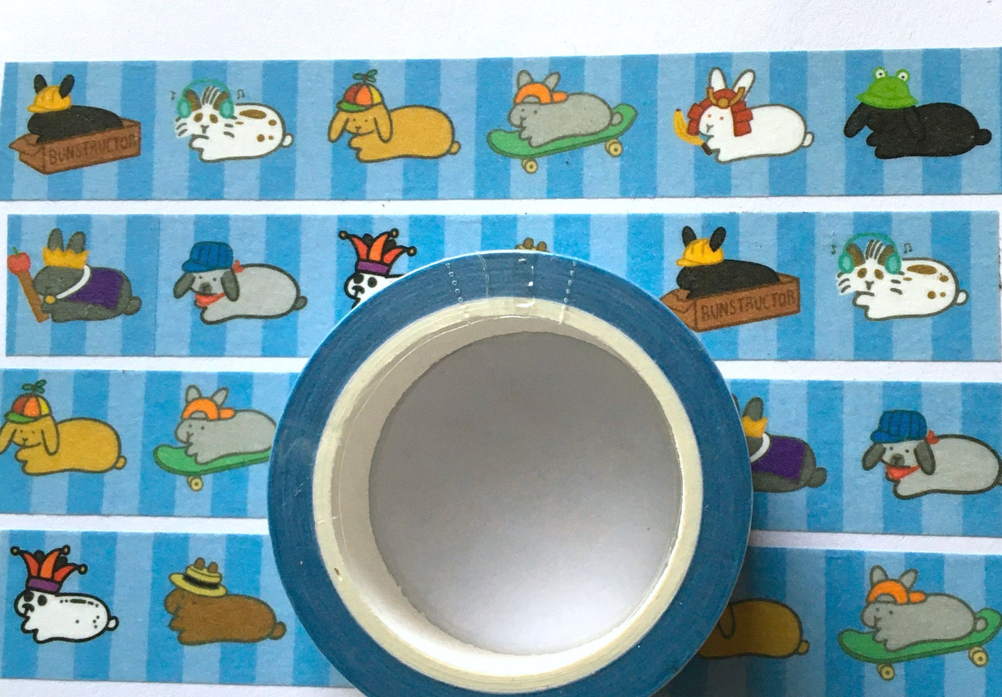 Bunnies with Hats Volume 2 Washi Tape 15mm x 10m