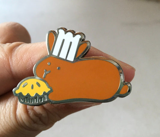 Baker Bunny with Pie Pin