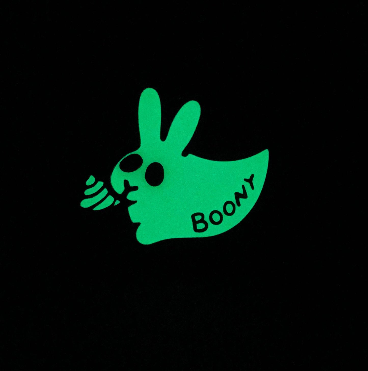 Boony Glow-in-the-Dark Halloween Pin